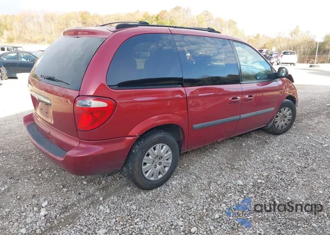 2006 Chrysler Town & Country из США, поврежденный, VIN 1A4GP45R86B760614